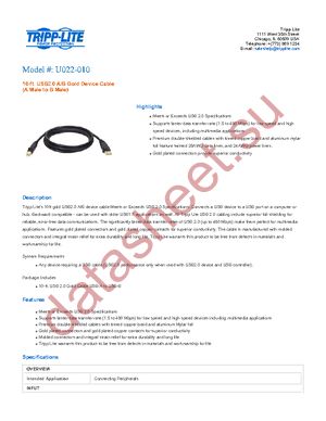 U022-010 datasheet  